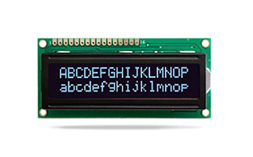 字符型車載液晶模塊JXD1602A FSTN 負(fù)顯白字