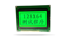 圖形點陣醫(yī)療器械液晶模塊JXD12864A 黃綠屏翠綠光